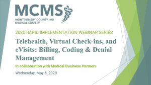 Telehealth, Virtual Check-ins, and eVisits: Billing, Coding & Denial Management