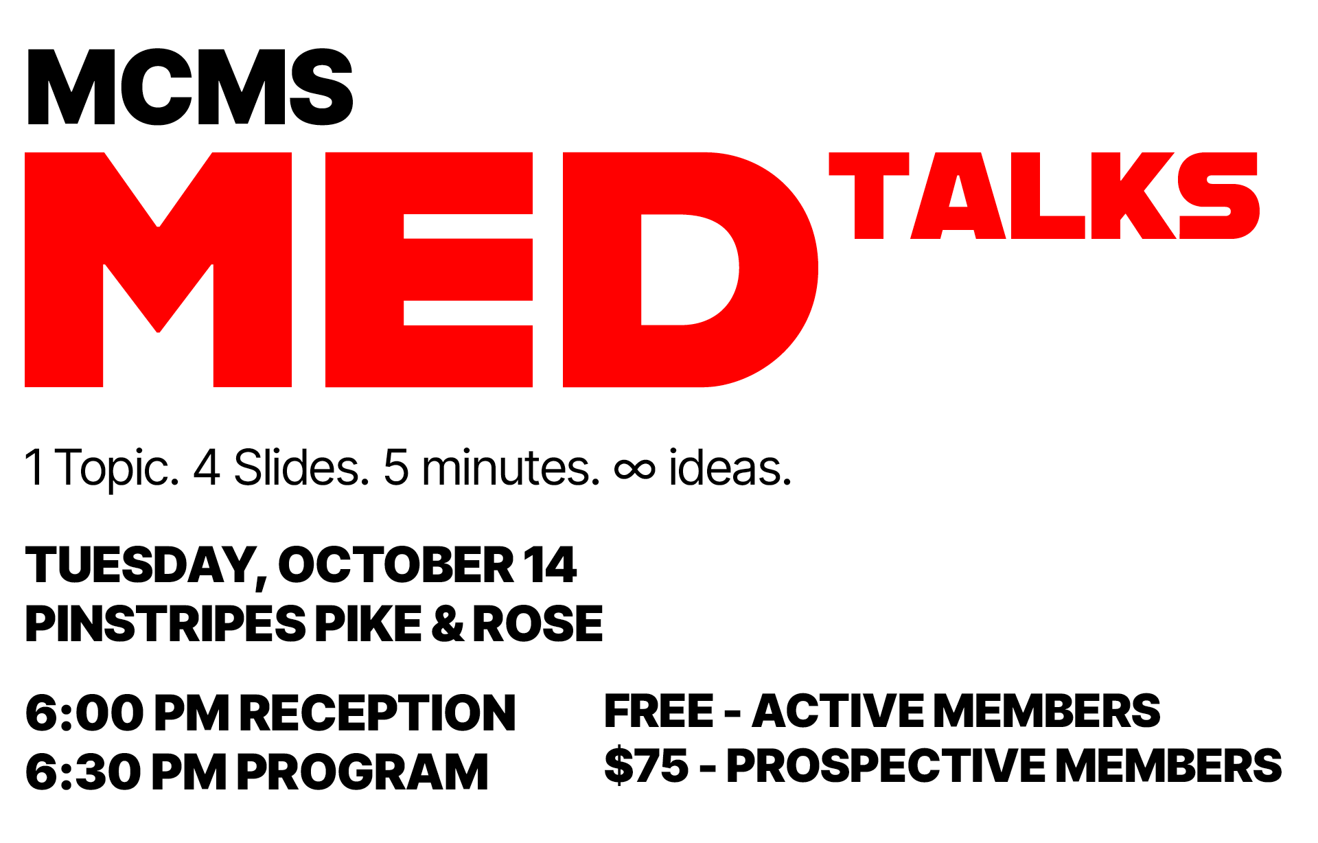 MEDTalks Flyer REVISED based on TED